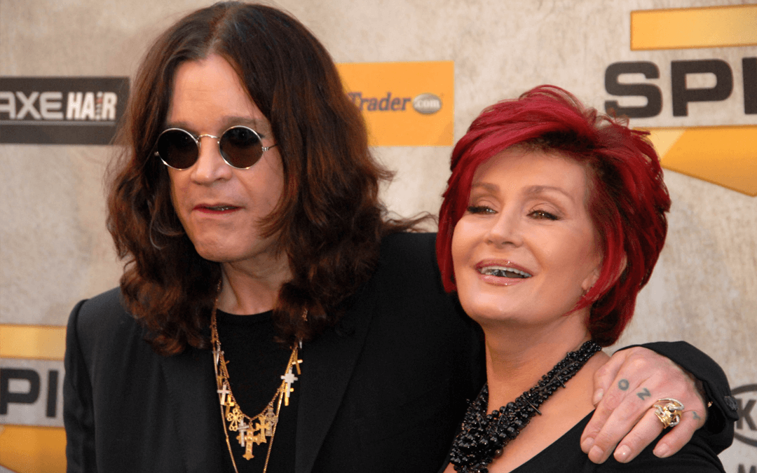 Ozzy Osbourne and his wife