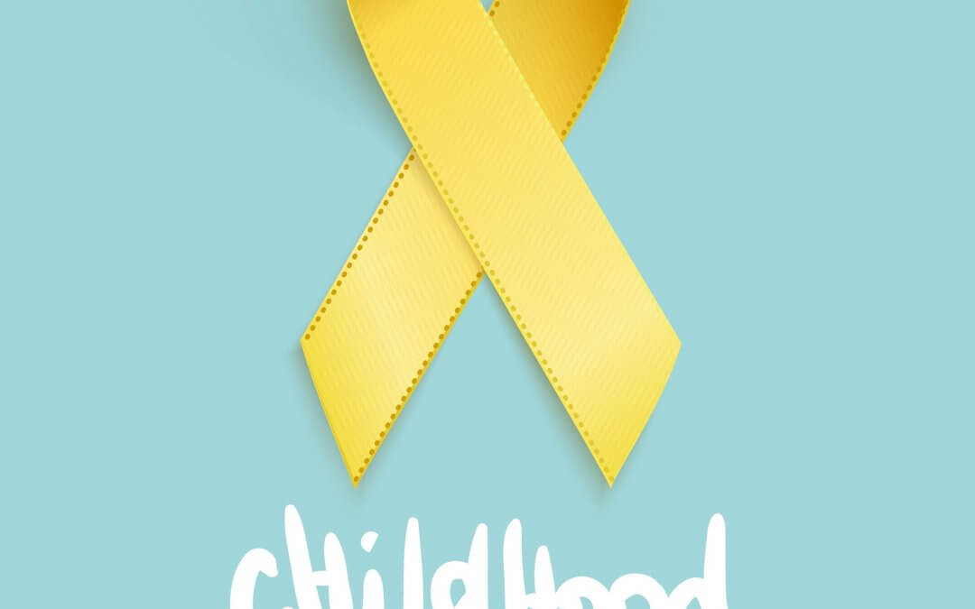 CHildhood Cancer Awareness Gold RIbbon