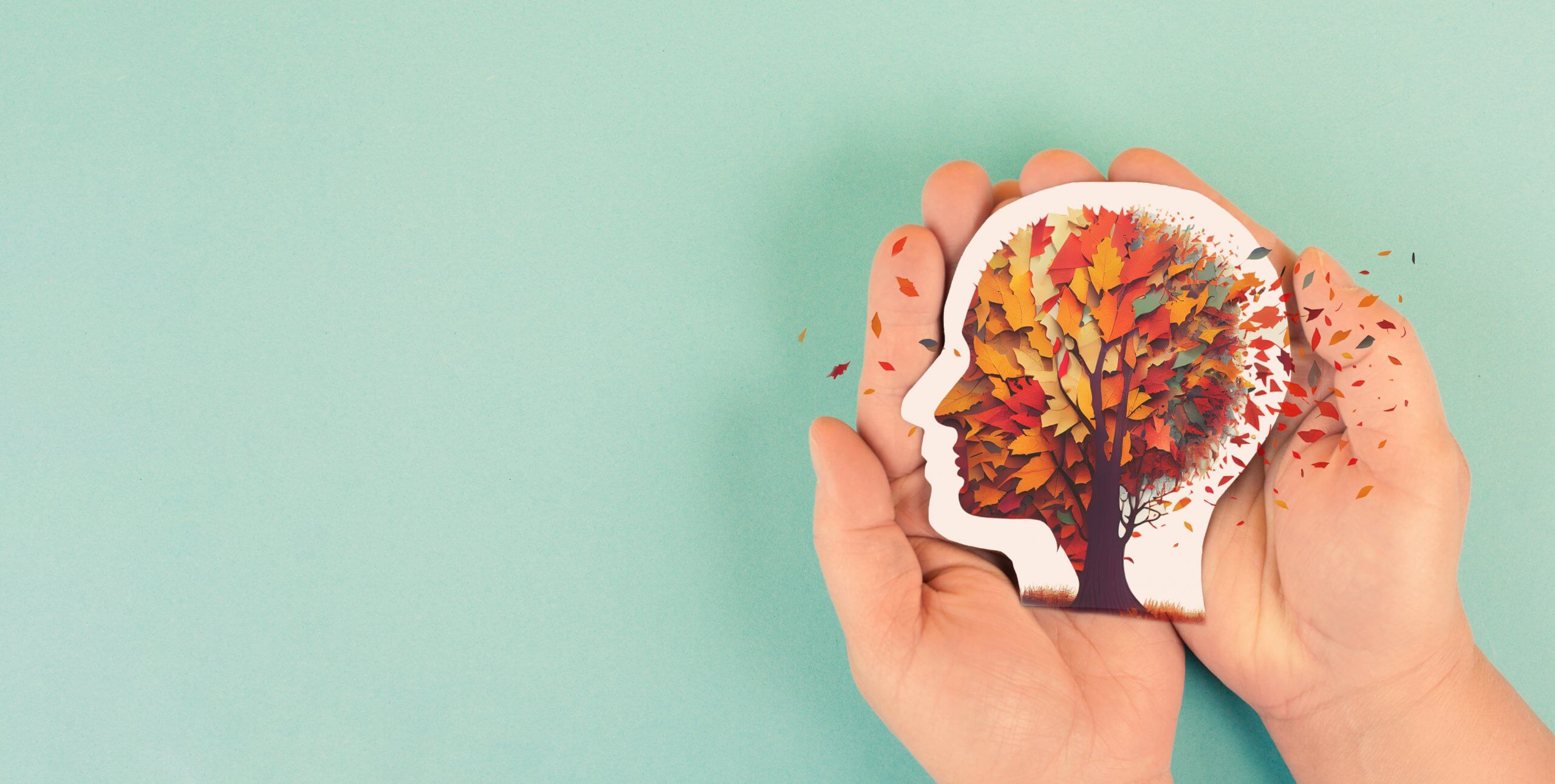 Photographic illustration of Alzheimer's disease